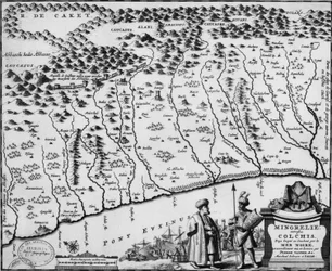 Map of Colchis (1714) - Shows the Oldest Known Depiction of the Wall